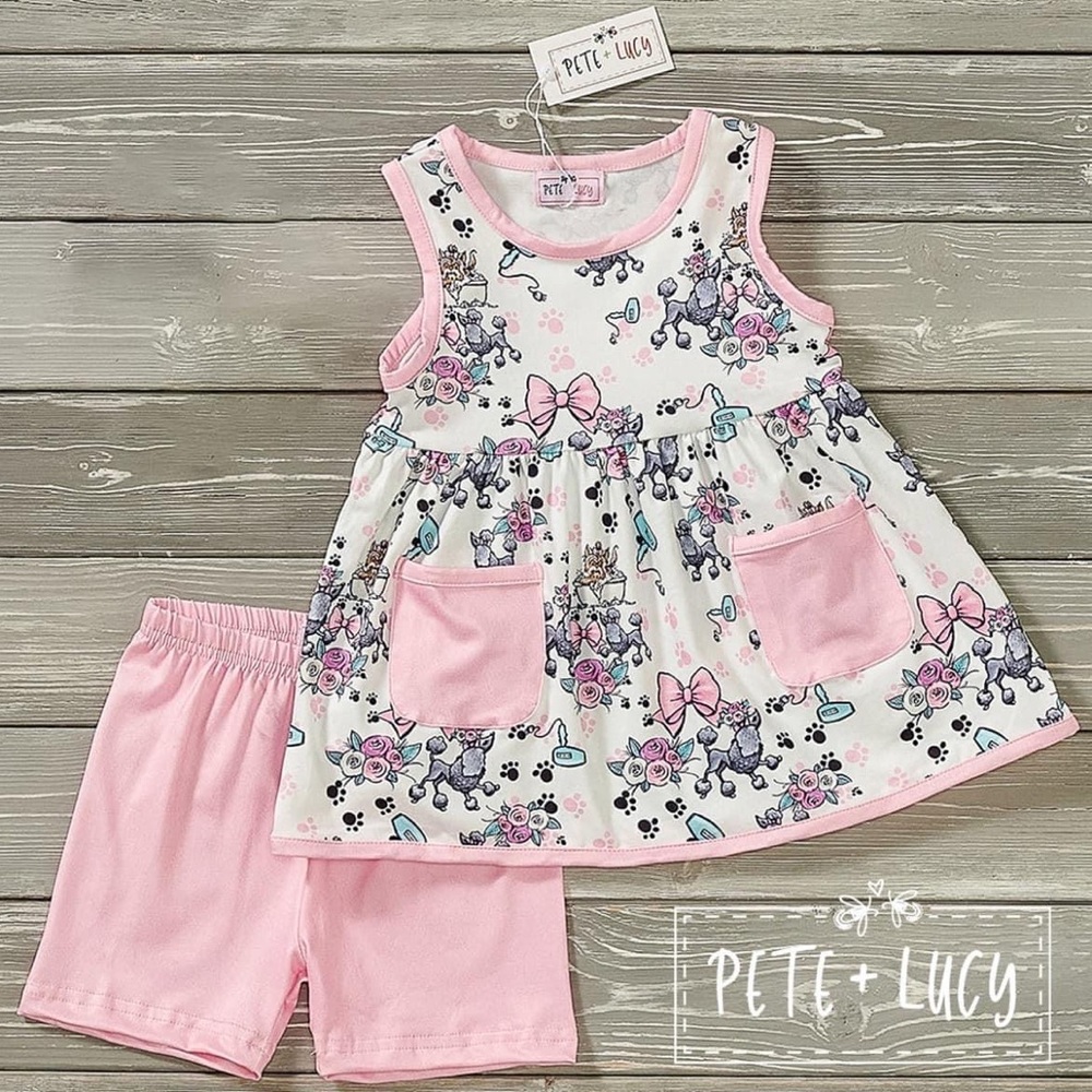 Poodle 🐩 fun 2 piece set